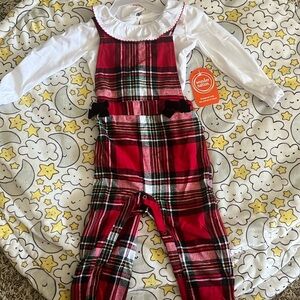 Christmas Overalls 18M